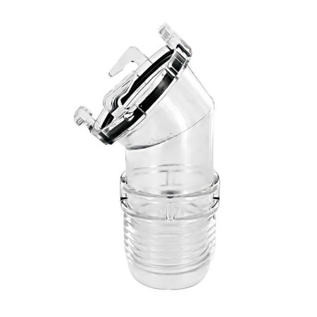 Valterra F02-3111 ClearView Hose Adapter - 45°, Threaded