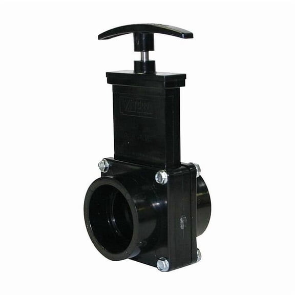 VALTERRA 7101GR Gate Valve, Class 125, 1-1/2 In., Slip, ABS