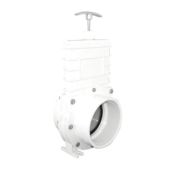 Gate Valve,Class 125,4 In.,Slip 6401GR