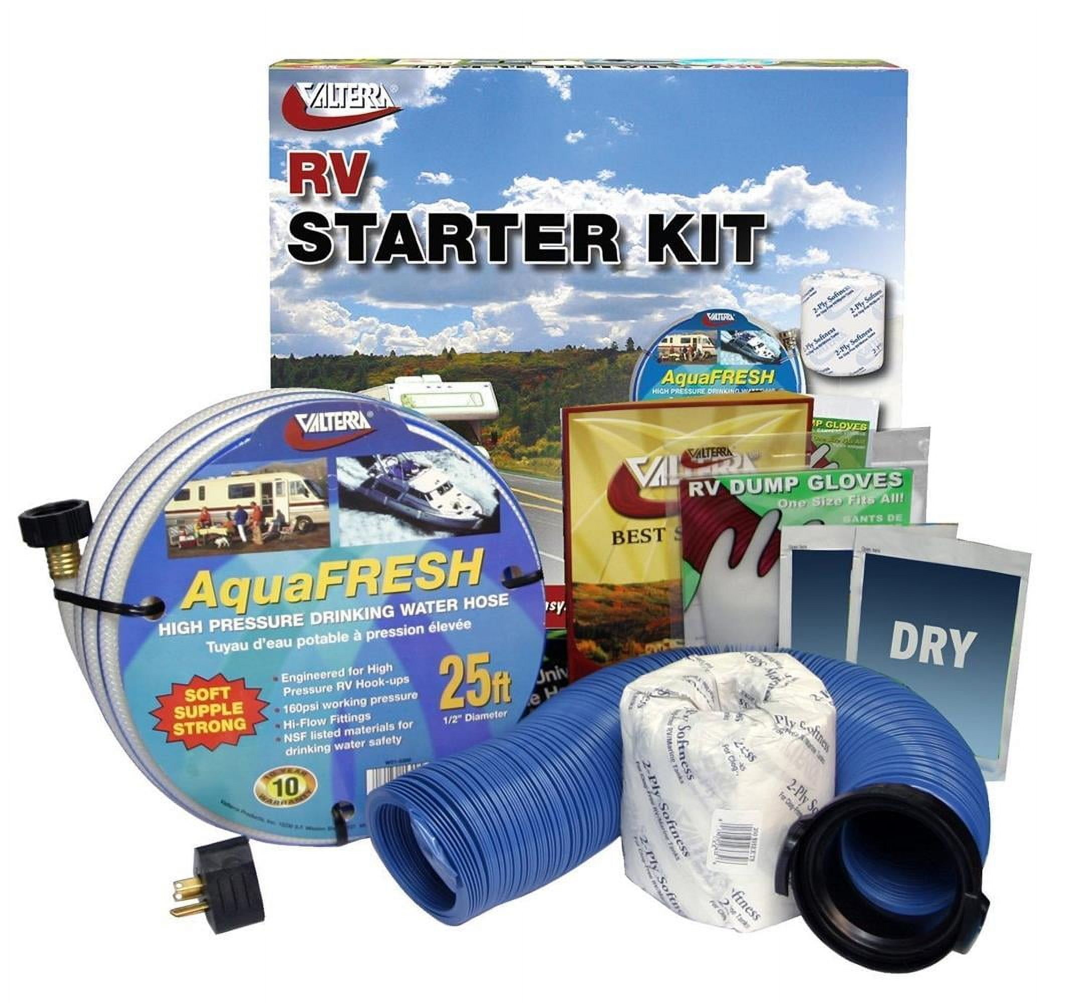 Valterra K88105 Standard RV Accessory Starter Kit with Pure Power