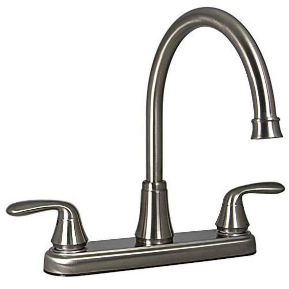 Valterra Kitchen 2-Handle Faucet, Brushed Nickel Finish