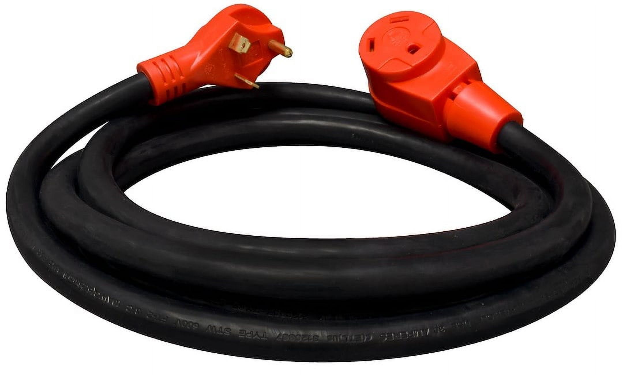 Prolunga Elettrica Valterra Mighty Cord A10-5025EH Per Camper/RV, 50 Ampere, 7.6 Metri (25 Piedi), 125/250 Volt