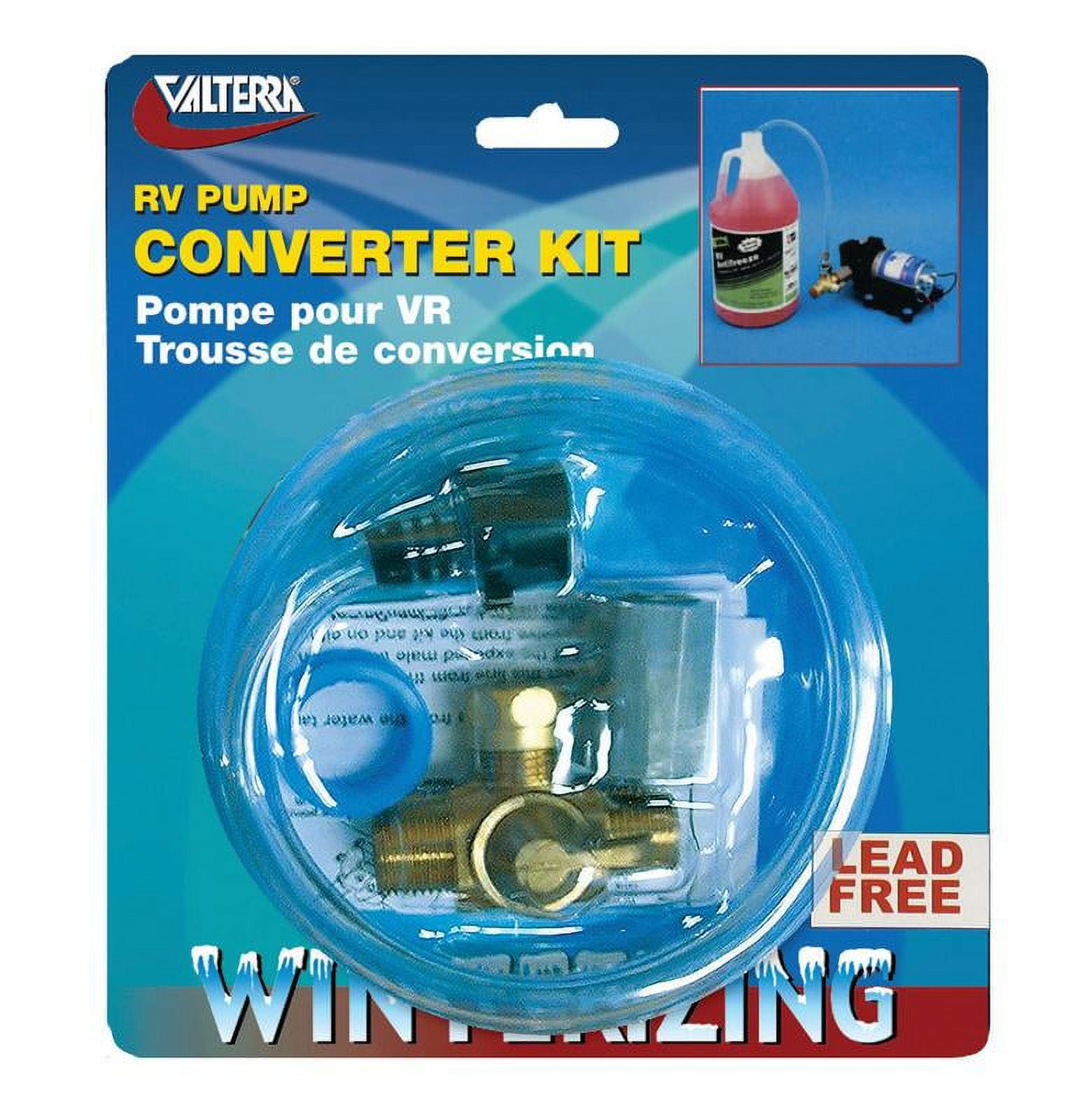 Valterra P23506LFVP RV Water Pump Converter Kit