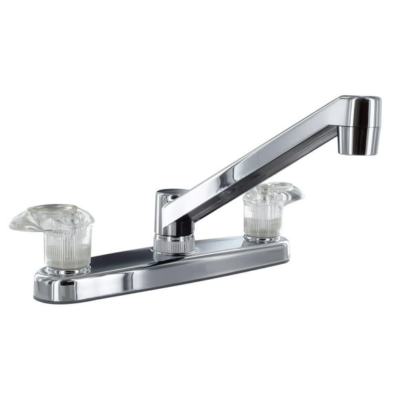 Valterra PF221301 Catalina Two-Handle 8" Kitchen Faucet with 8" Standard Spout - Chrome