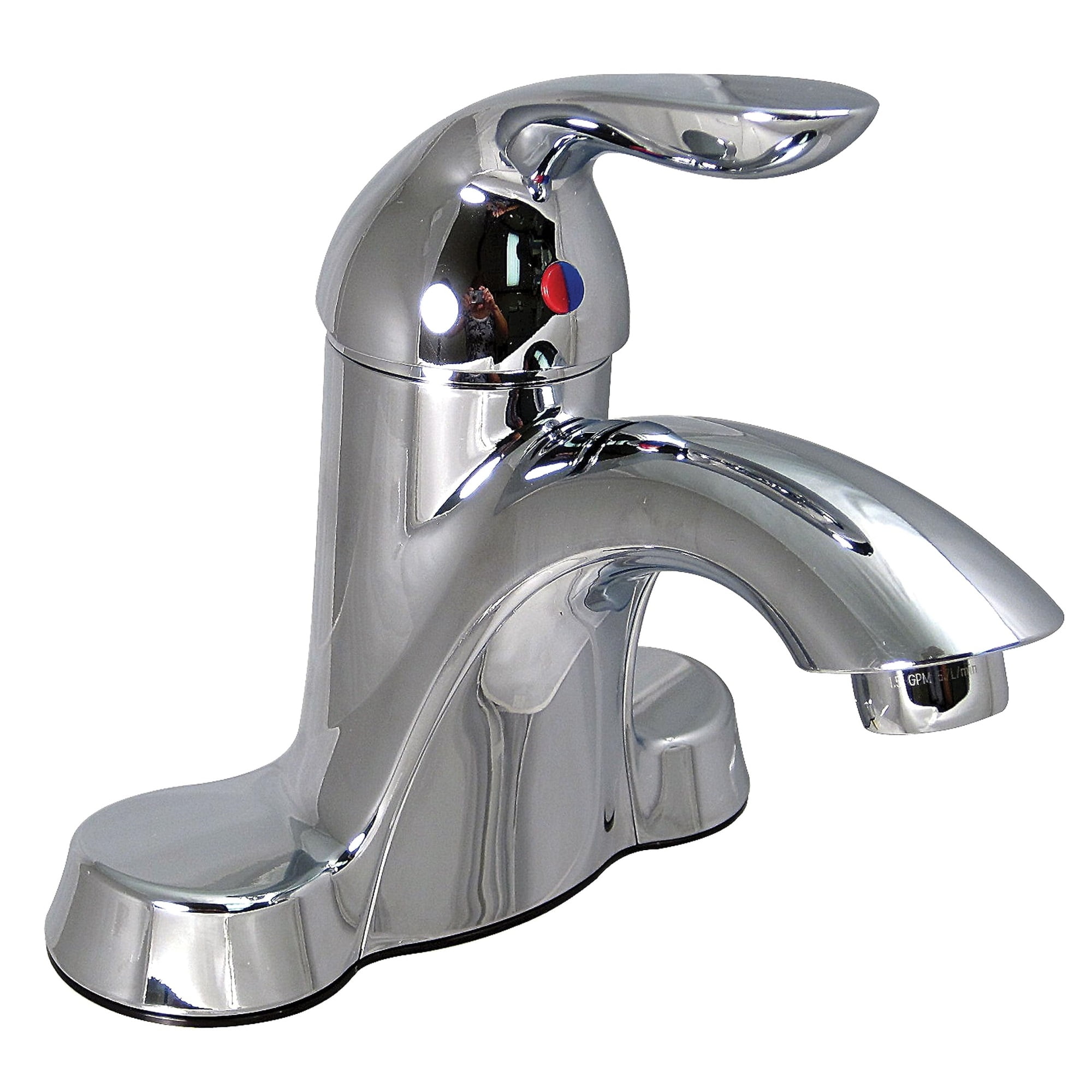 Phoenix Chrome Single Handle High Arc Bathroom Faucet