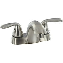 Valterra PF232401 Two-Handle 4" Hybrid Bathroom Faucet with Low-Arc Spout - Brushed Nickel