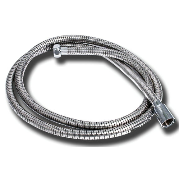 Valterra PF276032 Double-Hooked Stainless Steel Shower Hose - 60", Chrome