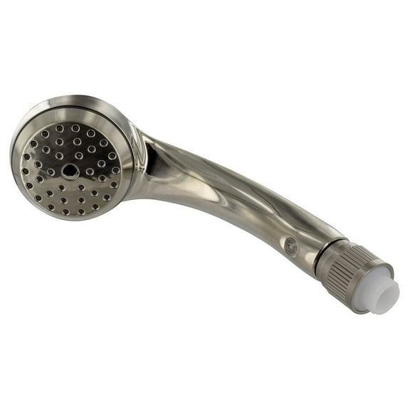 Valterra PF276039 AirFusion Single-Function Shower Head with Flow Controller - Brushed Nickel
