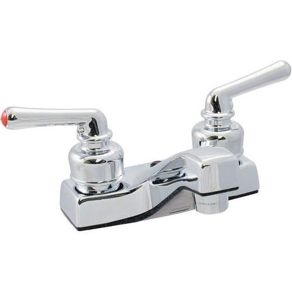 Valterra Phoenix DuraPro Two Teacup Handle 4" Lavatory RV Bathroom Faucet