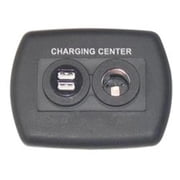 Valterra Power Port Socket with Wall Plate - Black