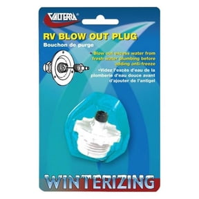 Valterra Products  Blow Out Plug, White