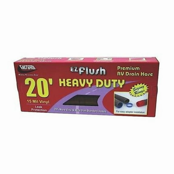 Valterra Products Ez Flush HD Drain Hose, 20