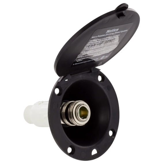 Valterra Products LLC PF147006 Quick Connect Valve, 2.75In, Black