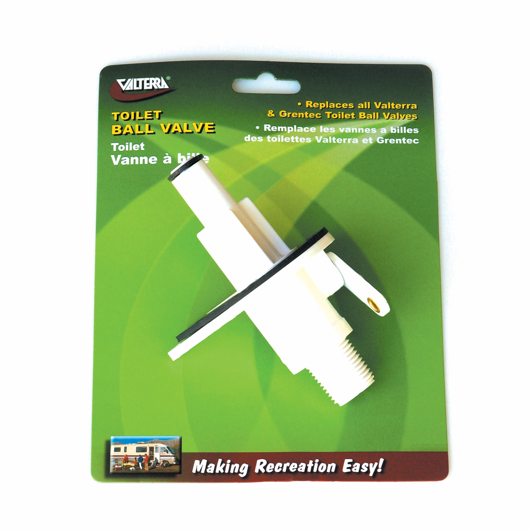 Valterra Q23679VP La Toilette Replacement RV Toilet Ball Valve