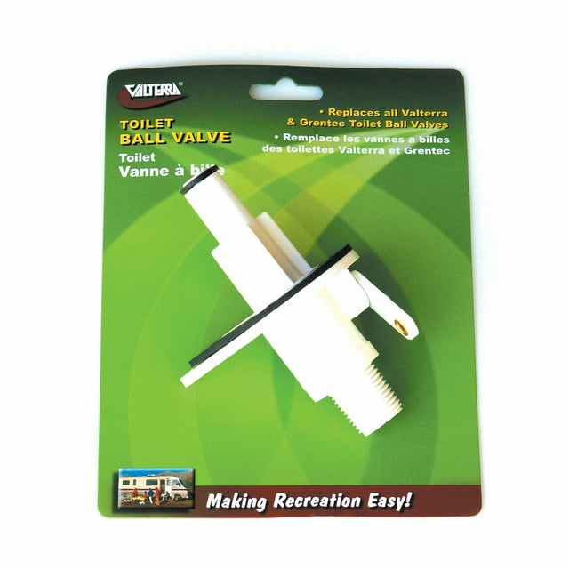 Valterra Q23679VP La Toilette Replacement RV Toilet Ball Valve