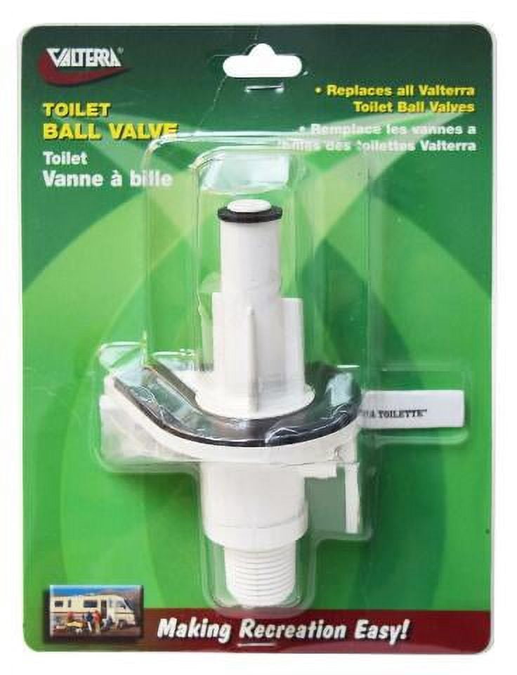 Valterra Q23679VP La Toilette Replacement RV Toilet Ball Valve