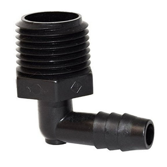 Valterra RF882 1/2" Male Pipe Thread x 3/8" Barb Elbow Fitting