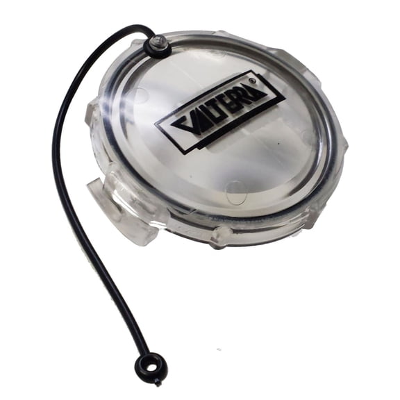 Valterra T1020CLR ClearView Waste Valve Cap - 3"