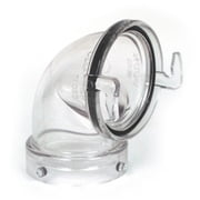Valterra T1023 ClearView Hose Adapter - 90°