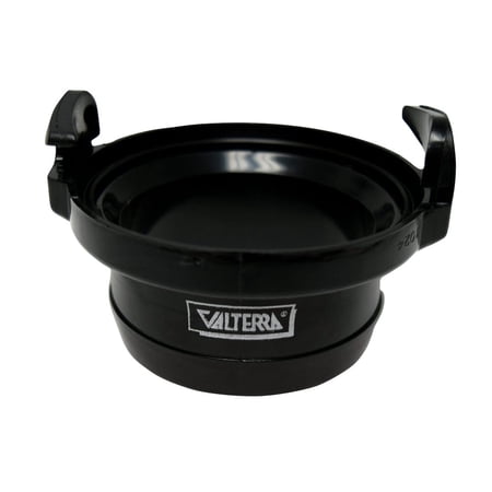 Valterra T1024VP Hose Adapter - 3", Straight, Black, Carded