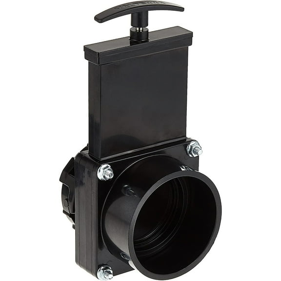 Valterra T50 RV 3" Bayonet x 3" Hub Waste Valve Assembly with Cap