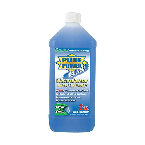 Valterra V23002 'Pure Power Blue' Waste Digester and Odor Eliminator - 32 oz. Bottle