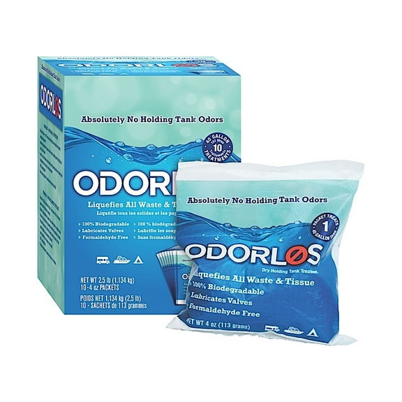 ODORLOS 4OZ PACKETS 10 PER BOX