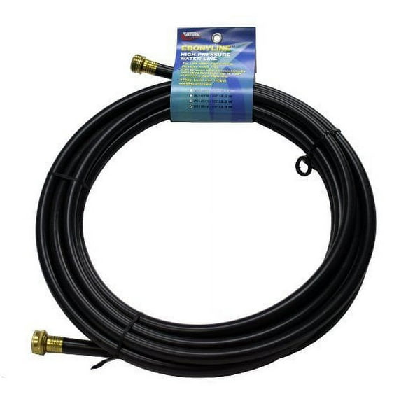 Valterra W01-0011 Ebonyline Black 1/2" x 15' Drinking Water Hose