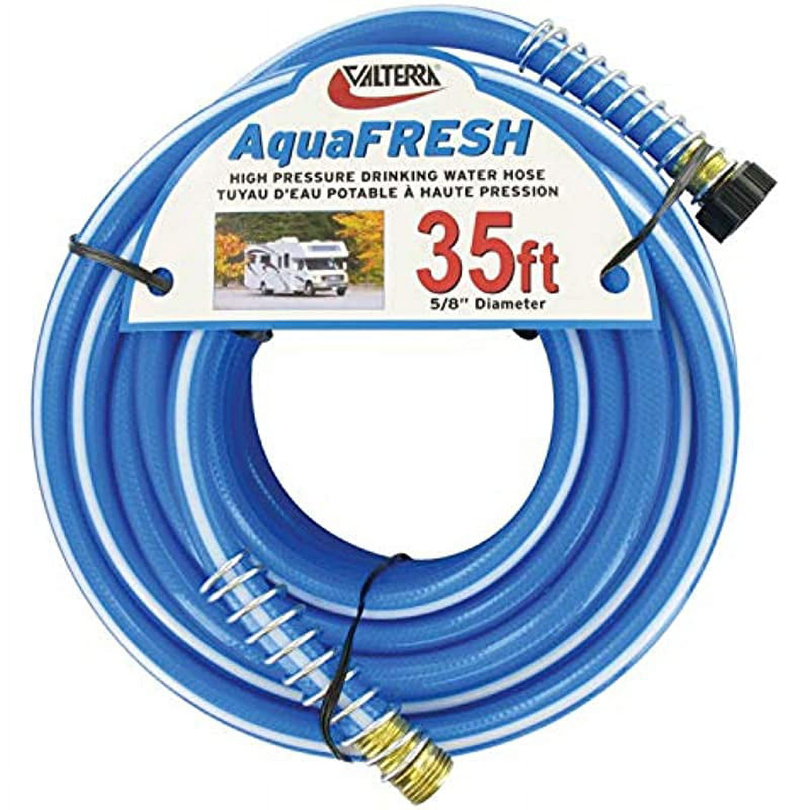 Valterra W01-9420 Drinking Water Hose 5/8" X 35' Blue