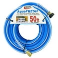 thumbnail image 1 of Valterra W01-9600 AquaFresh High Pressure Drinking Water Hose with Hose Savers - 5/8" x 50', Blue, 1 of 5