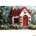 thumbnail image 1 of Valtine's Day Store Photography Backdrop February 14th Rose Love Heart Flower tic Cottage Wedding Party Photo Background, 1 of 5