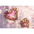 thumbnail image 1 of Valtines Backdrop Photography Red Pink Floral Flower Heart Banner Poster Background February 14 Photocall Accessories, 1 of 8