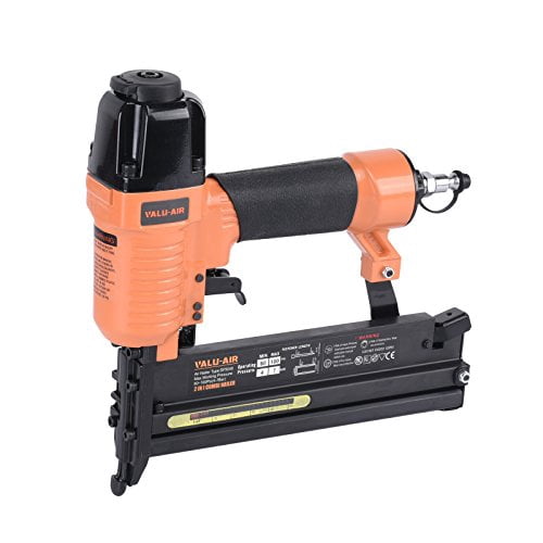 Valu-Air SF5040 2" 18 Gauge 2 in 1 Pneumatic Brad Nailer and Stapler with Carrying Case