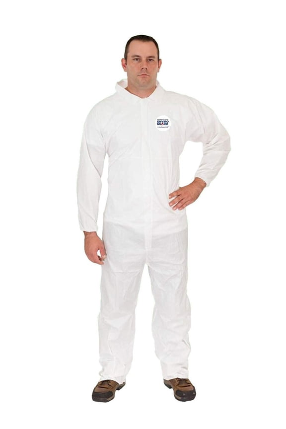 ™, Lightweight Microporous Coverall, Elastic Wrists & Open Ankles