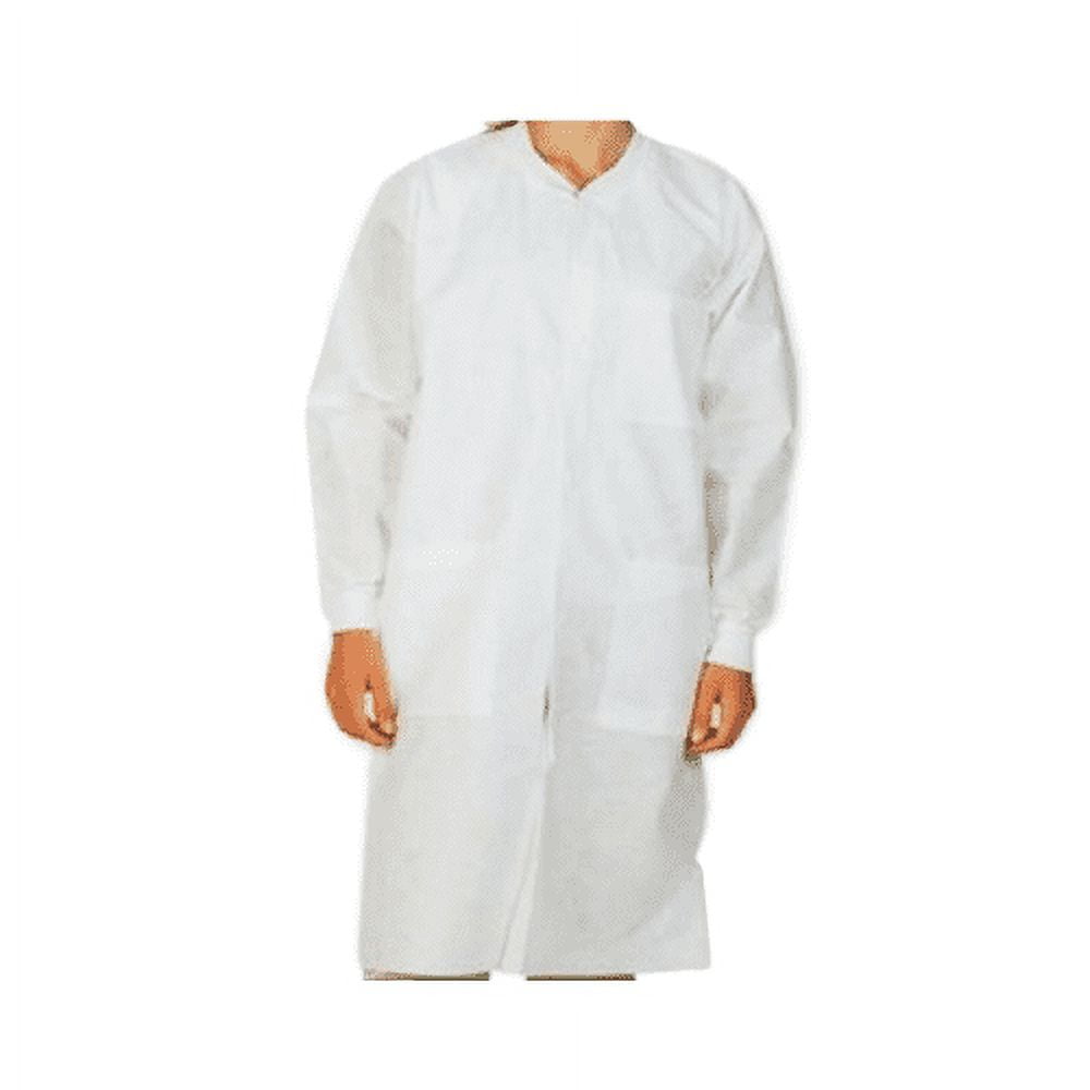 ValuMax 3660WHSK ExtraSafe SMS Knee Length Lab Coats White Small 10