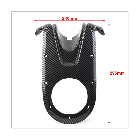 Valuable Carbon Fiber Motorcycle Key Fairing Cover Gas Town DucSauMonster 696 796 1100