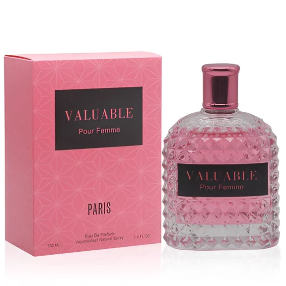 Valuable Pour Femme Paris Eau de Parfum for Women 3.4 fl oz | 100 ml Spray