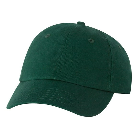 Valucap - Adult Bio-Washed Classic Dad Hat - VC300A - Forest Green - Size: Adjustable