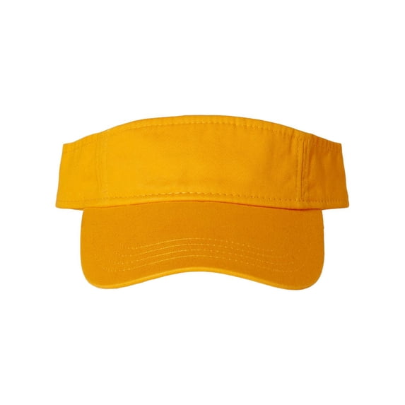 Valucap Bio-Washed Visor VC500 Gold Adjustable