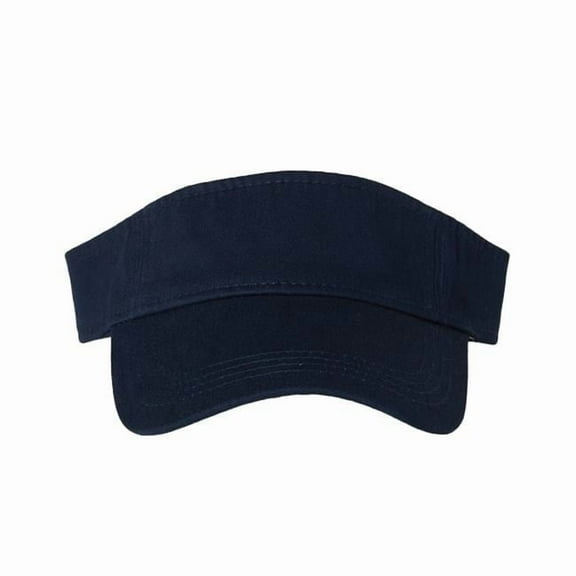 Valucap - Bio-Washed Visor - VC500 - Maroon - Size: Adjustable