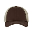 thumbnail image 1 of Sportsman - Contrast-Stitch Mesh-Back Cap - 3100 - Brown/ Stone - Size: Adjustable, 1 of 4