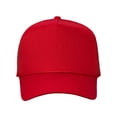thumbnail image 1 of Valucap Five-Panel Mesh-Back Trucker Cap 8804H Red Adjustable, 1 of 5