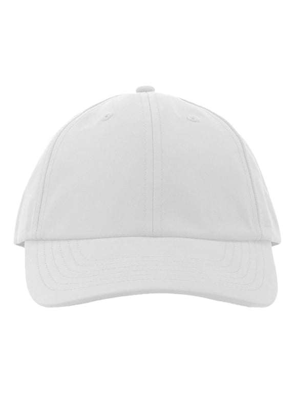 Performance Microfiber Cap, White - Adjustable Size