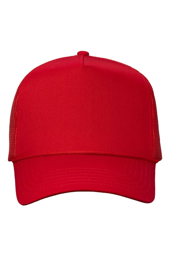 Five-Panel Mesh-Back Trucker Cap