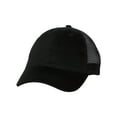 thumbnail image 1 of Valucap - Sandwich Trucker Cap - S102 - Black/ Black - Size: Adjustable, 1 of 4
