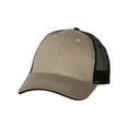 thumbnail image 1 of Valucap - Sandwich Trucker Cap - S102 - Khaki/ Black - Size: Adjustable, 1 of 2