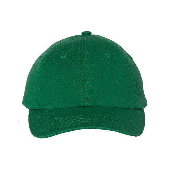 Small Fit Bio-Washed Dad's Cap - Adjustable / Kelly