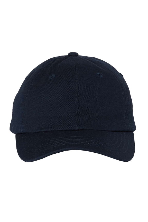 Small Fit Bio-Washed Dad's Cap - Adjustable / Navy