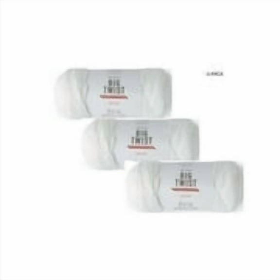 Value 380yd Worsted Acrylic Yarn by Big Twist 3 Pack White