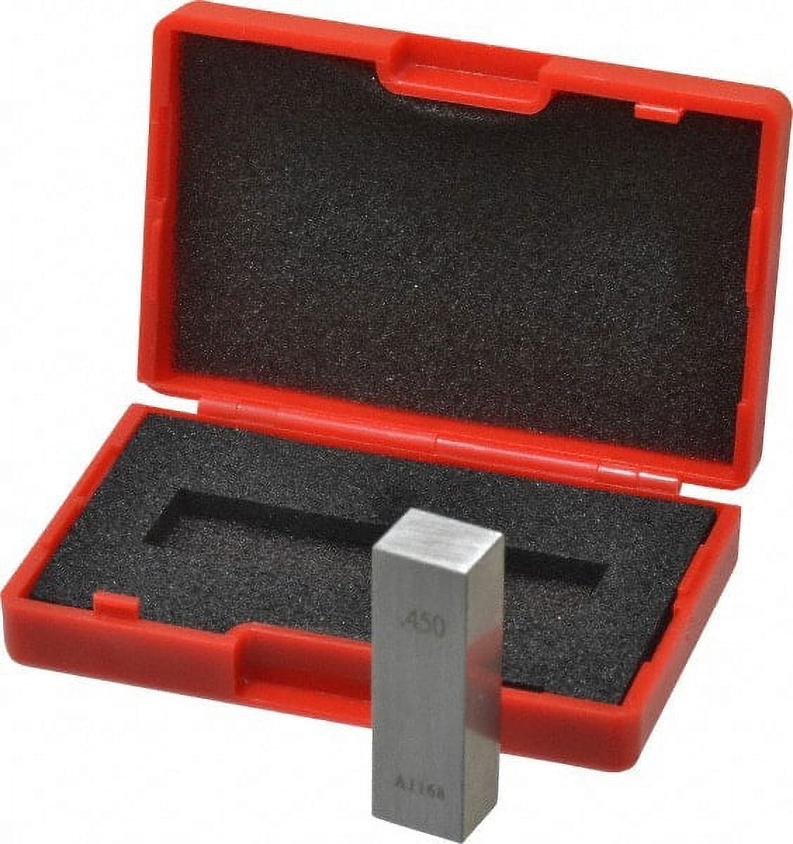 Value Collection 0.45" Rectangular Steel Gage Block Accuracy Grade 0